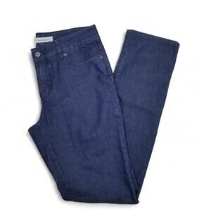 CHICO'S Platinum Jeans Size 6 Premium Fit High Rise Slim Leg